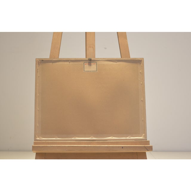 Bellevue Palace Near Berlin, Colored Steel Engraving, Circa 1855 For Sale - Image 3 of 8