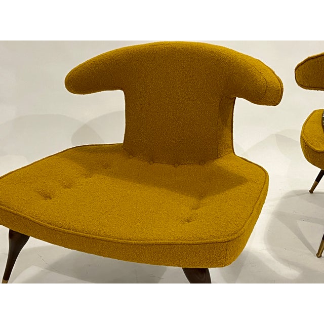 Karpen Style Horn Chairs For Sale - Image 9 of 11