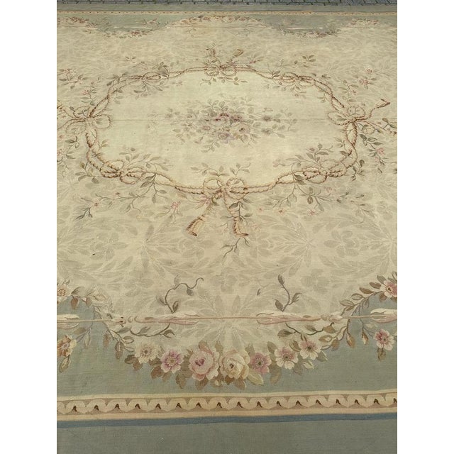 Large Antique French Aubusson Rug, 1890s For Sale - Image 14 of 18