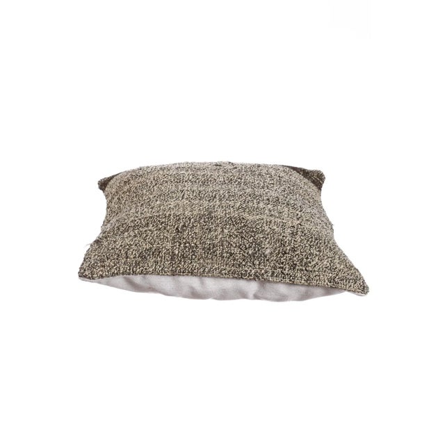 Decorative pillow cover made from vintage handwoven Turkish kilim pieces. Backed with good quality cotton fabric. Pillow...