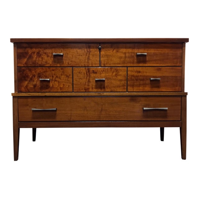 Lane Altavista Mid Century Modern Cedar Blanket Chest Chairish