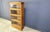 Wood Oak Four Tier Barrister Bookcase with Leaded Glass, 1920 For Sale - Image 7 of 11