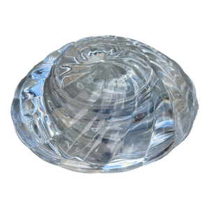 1970s Royal Copenhagen Crystal Candle Holder
