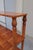 A fine free standing Biedermeier shelf. Cherrywood with carved details.