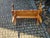 Orange Folk Style Wooden Bench with Carved Dogs, 1960s For Sale - Image 8 of 9