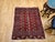 Vintage Turkmen Tekke Area Rug in Allover Geometric Pattern in Brick-Red, Navy, Ivory, Brown For Sale - Image 16 of 16