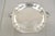 Silver Vintage Denmark Art Nouveau Round Silver Plated Dish With Scrolling Handles For Sale - Image 8 of 9
