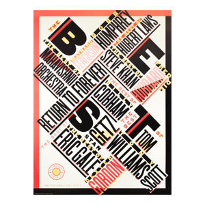 1994 Original American Jazz Poster, the Best of Jazz (The 100 Best Posters Collection)