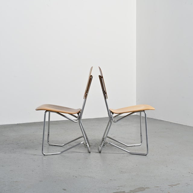 1960s Chairs by Armin Wirth for AluFlex, 1960s, Set of 2 For Sale - Image 5 of 12