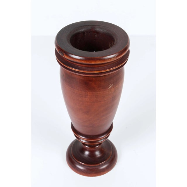 Italian Wooden Mortar and Pestle For Sale - Image 4 of 7