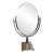 Vintage Tabletop Vanity Chrome Mirror For Sale