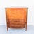 Restored 1950s Mount Airy Walnut & Brass Sculptural Mid Century Highboy Dresser, Attributed For Sale - Image 9 of 14