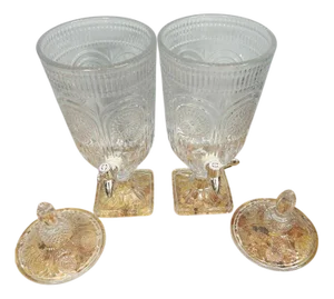 Cut Glass Spirit Dispensers, 1930s
