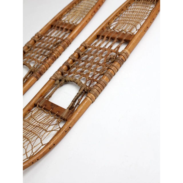 Mid 20th Century Vintage Ca Lund Snowshoes For Sale - Image 5 of 13