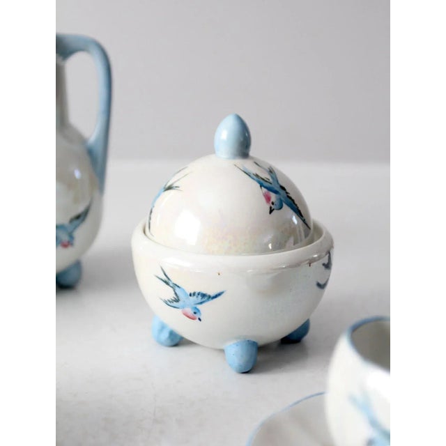 Early 20th Century Antique German Miniature Tea Set - 15 Piece For Sale - Image 5 of 13