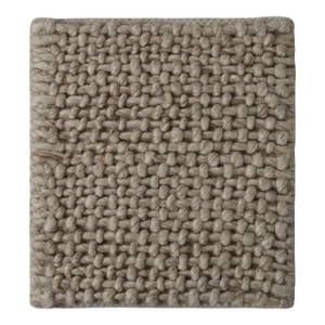 Rug & Kilim Textured Beige/Brown Rug, 8' x 8'