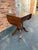 "Antique American Classical Style Duncan Phyfe Carved Mahogany Drop Leaf Side Table, It features rectangular top with...