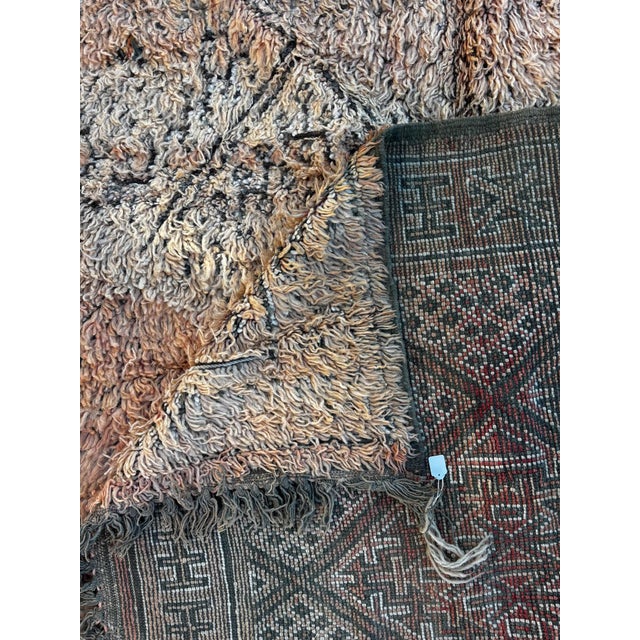 Mid-Century Modern 1980s Moroccan Boujad Berber Wool Rug For Sale - Image 3 of 9