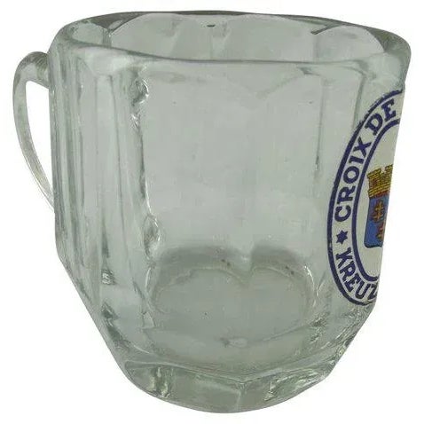 Mid-Century Modern Enameled Beer Mugs, Pair For Sale - Image 3 of 6