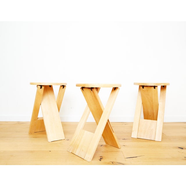 Suzy Folding Stool by Adrian Reed for Princes Design Works LTD, 1980s For Sale - Image 9 of 11