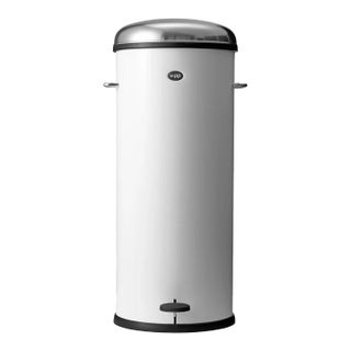Vintage Vipp 17 White Designer Bin - Danish Design / MoMA Collection For Sale