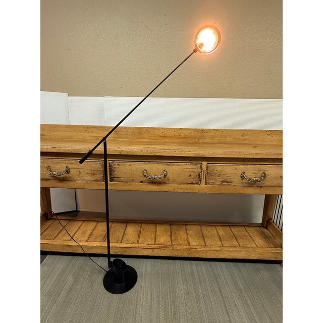 Design Plus Gallery presents a Feather Floor Lamp by Robert Sonneman for Kovacs. The head and the boom arm are both...
