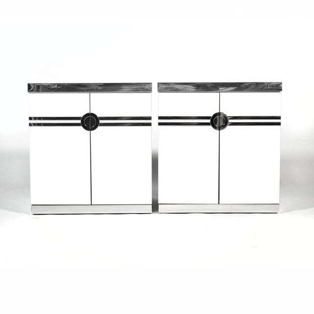 Mid-Century Modern Pierre Cardin Nightstands (Pair) For Sale - Image 3 of 11