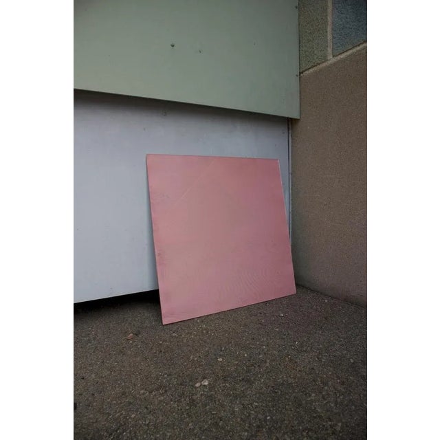 Moiré L square mirror by Kajsa Willner Dimensions: 60 x 1.6 x 60 cm Materials: Mirror, Polyester Playing with imperfect...