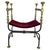 Metal Spanish Bronze & Wrought Iron Savonarola Chairs a Pair For Sale - Image 7 of 15