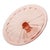 Pink Art Deco Pink Cake Platter, 1930s For Sale - Image 8 of 14