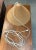 Mid-Century Modern Mid-Century Modern Corrugated Cardboard Pendant Hanging Light For Sale - Image 3 of 6