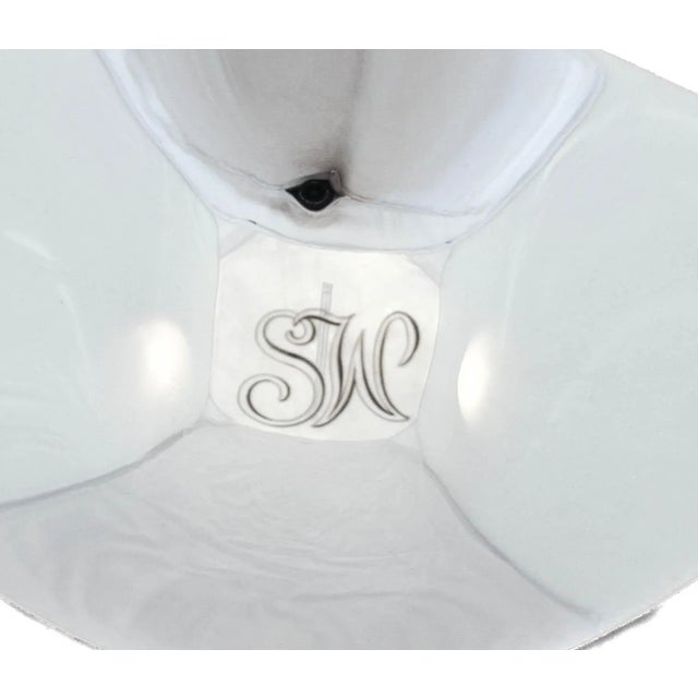 Tiffany and Co. 1960s Tiffany Sterling Mid-Century Dishes - A Pair For Sale - Image 4 of 6