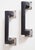 Contemporary Vintage Art Deco Door Handles, 1930s, Set of 2 For Sale - Image 3 of 9