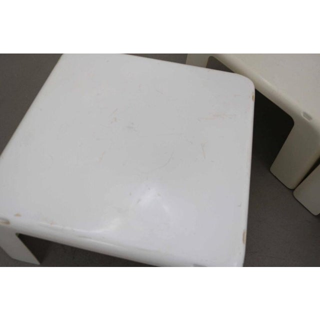 C&B Italia Gatti Side Tables by Mario Bellini for C&B Italia, 1960s, Set of 4 For Sale - Image 4 of 10