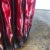 1990s Italian Tall Vase Featuring a Contemporary Design and a Crimson Red Finish. - a Pair For Sale - Image 9 of 13