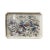 Distressed Off White Porcelain Snow Trees House Rectangular Display Plate For Sale In San Francisco - Image 6 of 6