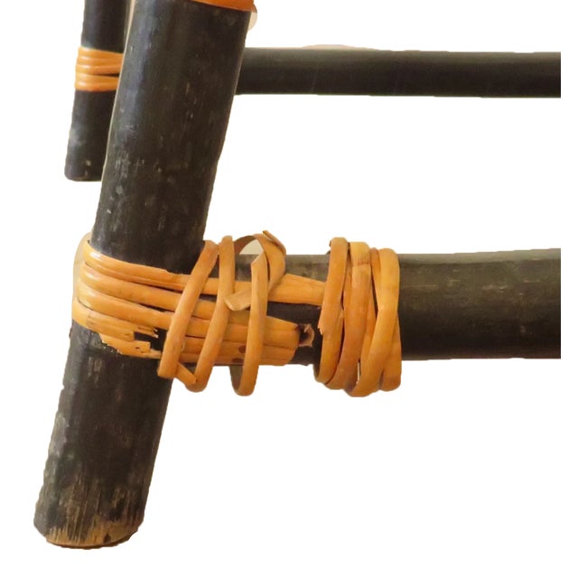 1950s Natural Bamboo / Rattan 3-Seat Sectional Sofa in the Style of John Wisner for Ficks Reed For Sale - Image 10 of 10