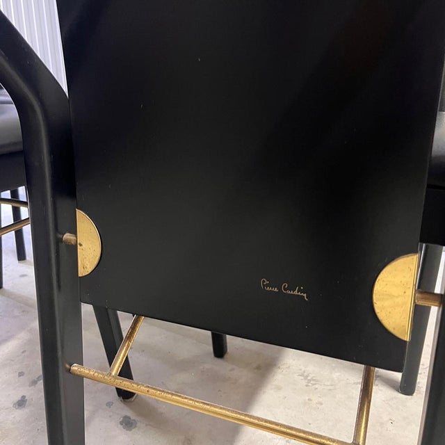 Chairs by Pierre Cardin, 1980s, Set of 6 For Sale - Image 14 of 15