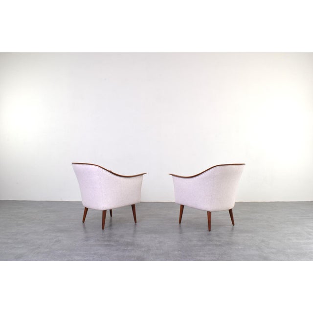 Mid-Century Modern Norwegian Teak Chairs by Fredrik A. Kayser for Vatne Lenestolfabrikk, 1960s, Set of 2 For Sale - Image 4 of 16