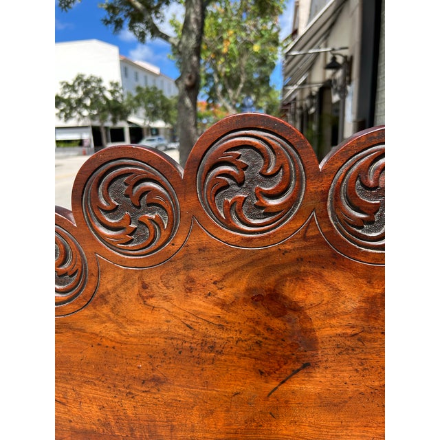 English Antique English Tilt Top Table For Sale - Image 3 of 4
