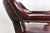 Oxblood Red Vintage Oxblood Leather Armchair Chair With Brass Nailheads by Village Industries Tennessee - a Pair For Sale - Image 8 of 12