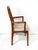 Mid 20th Century Teak Upholstered Dining Chairs 2 Arm 2 Sides in the Style of Danish Modern For Sale - Image 5 of 17