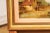 Wood French 19th Century Framed Oil On Panel Painting Depicting a Village by the Sea For Sale - Image 7 of 12