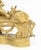 Late 19th Century Louis XV Style Cherub Motif Brass Chenets, Pair For Sale - Image 5 of 9