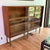 Mid Century Danish Glassfront Bookcase For Sale - Image 10 of 13