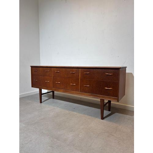 Vintage Sideboard with 8 Drawers For Sale - Image 10 of 10