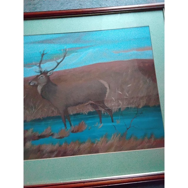 Ralston Gudgeon, Animal Scene, 1960s, Watercolor For Sale - Image 4 of 5