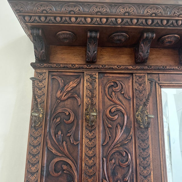 Grand Tour Antique Italian Hall Tree For Sale - Image 3 of 9