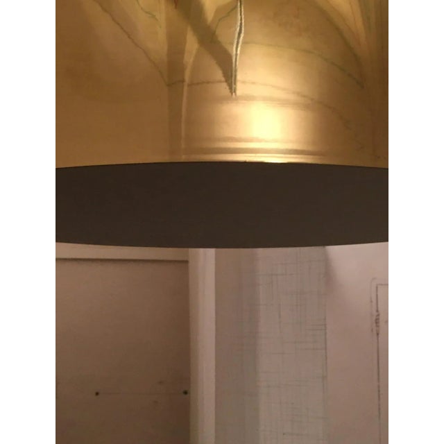 Vintage Brass Chandelier, 1970s For Sale - Image 8 of 10