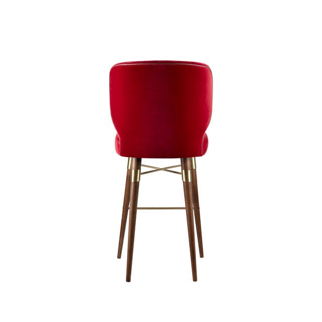 Not Yet Made - Made To Order Louis Bar Chair by Ottiu For Sale - Image 5 of 10